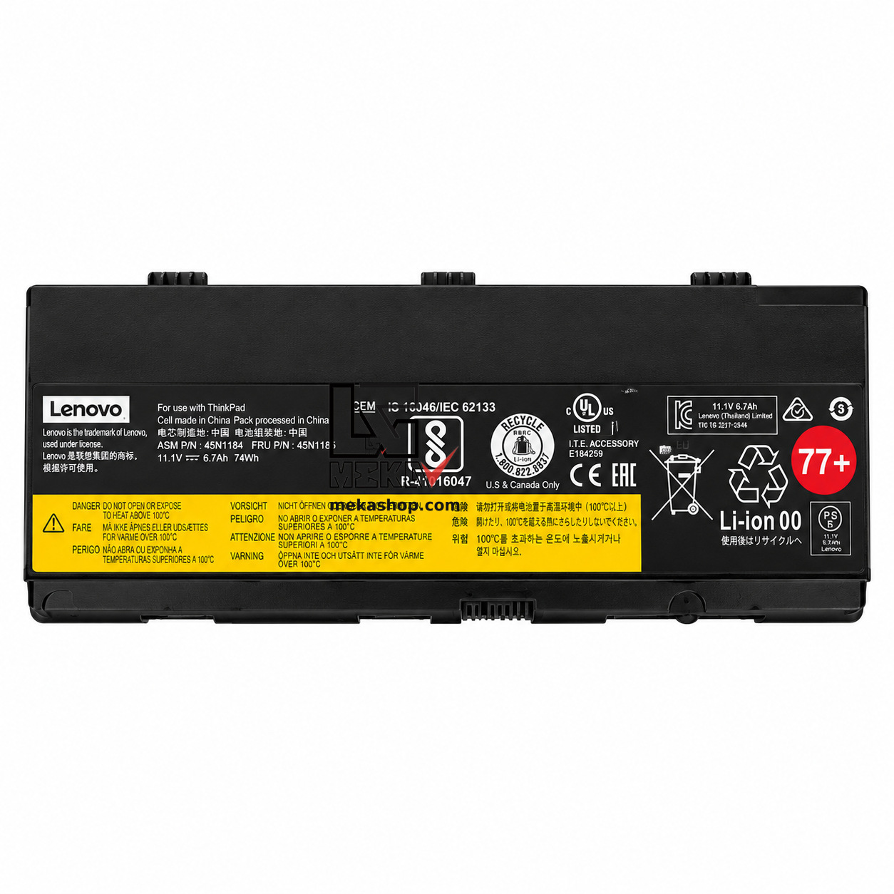 باتری اورجینال لپ تاپ لنوو Lenovo ThinkPad P50 و P51 مدل 00NY493