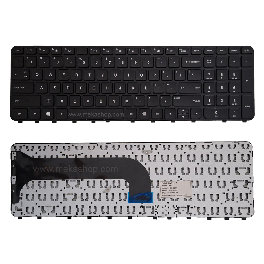 کیبورد لپ تاپ اچ پی HP Envy M6-1000