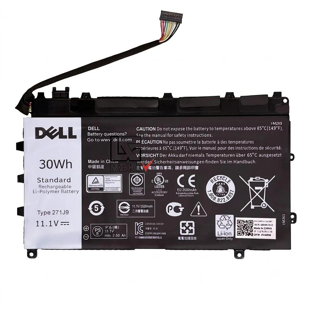 باتری اورجینال لپ تاپ Dell Latitude 7350 مدل...
