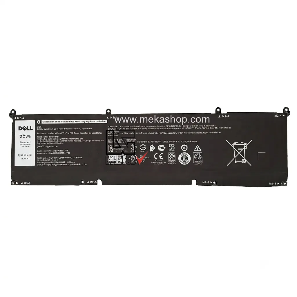 باتری اورجینال لپ تاپ Dell Precision 5550 مدل 8FCTC سه سلولی