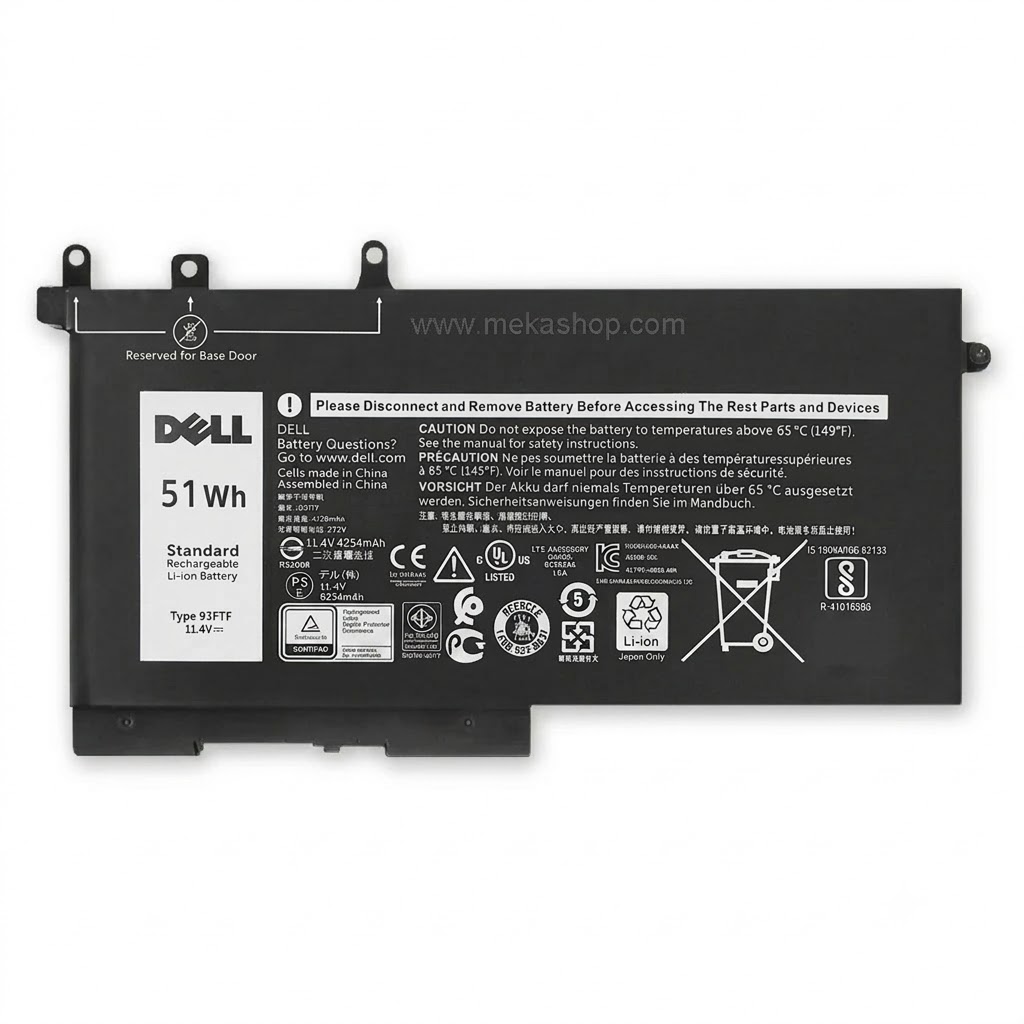باتری اورجینال لپ تاپ Dell Latitude 12 5280...