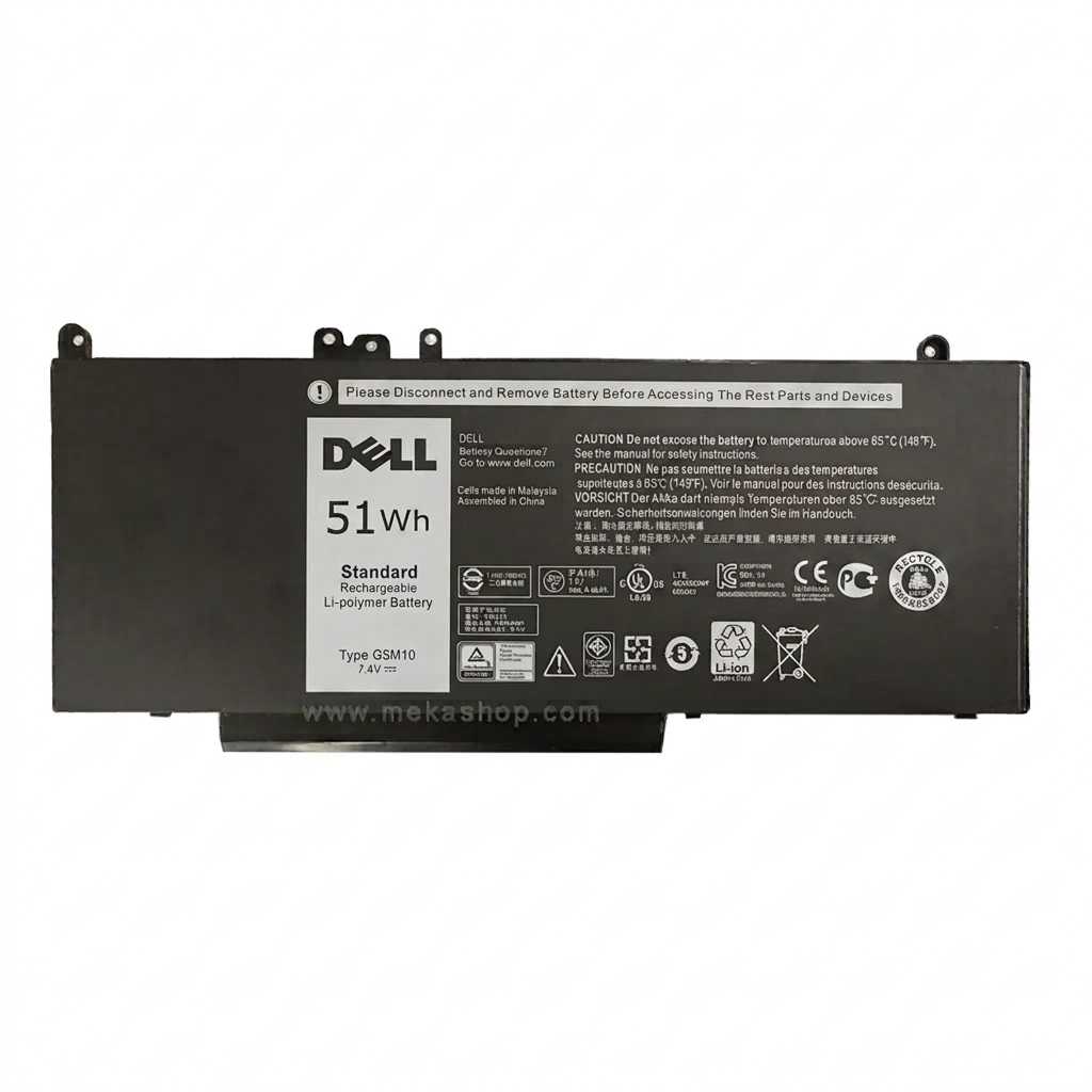 باتری اورجینال لپ تاپ Dell Latitude E5450 مدل...