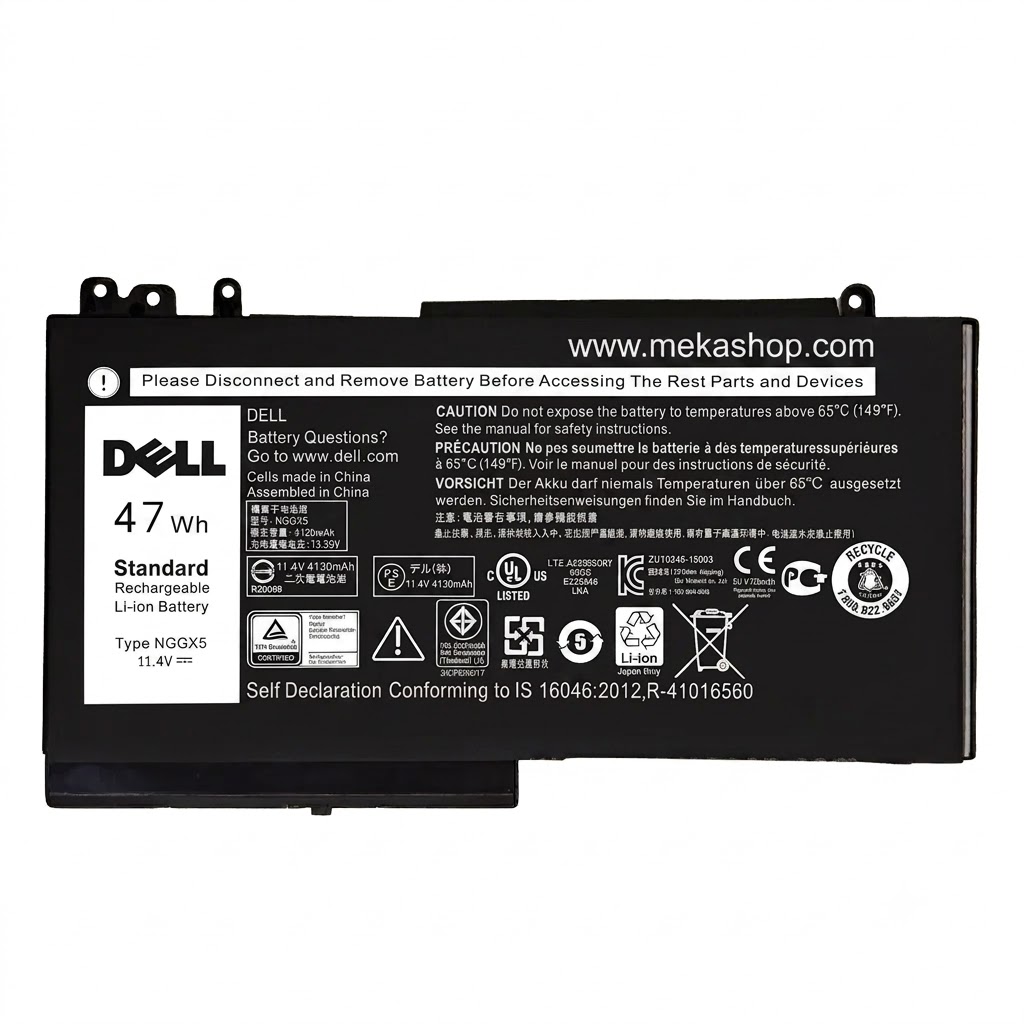 باتری اورجینال لپ تاپ Dell Latitude E5270 مدل...