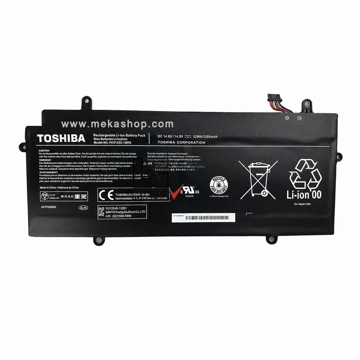 باتری اورجینال لپ تاپ توشیبا Pn: PA5136U) Toshiba Portege Z30)