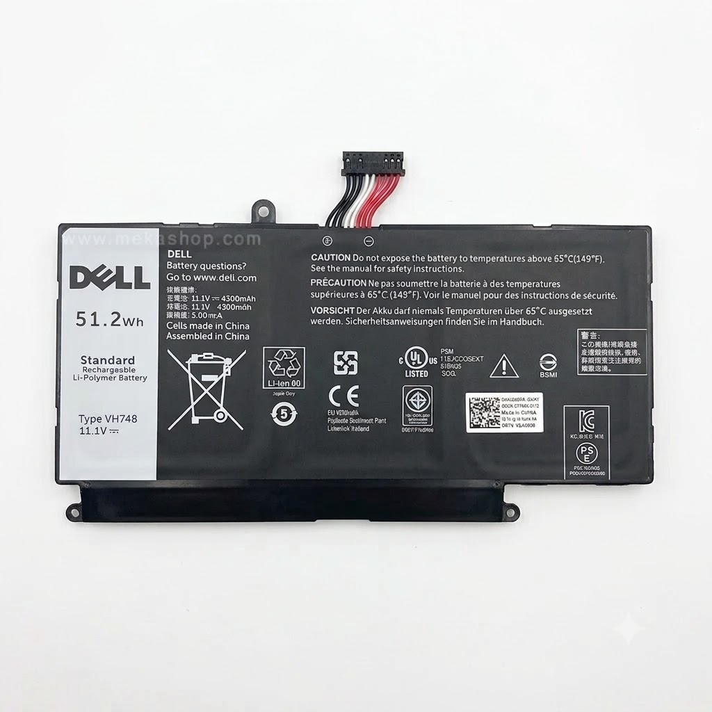 باتری اورجینال لپ تاپ Dell Vostro 5460 مدل...
