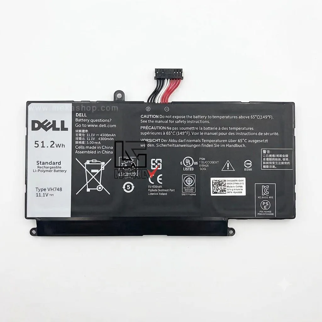 باتری اورجینال لپ تاپ Dell Vostro 5460 مدل...