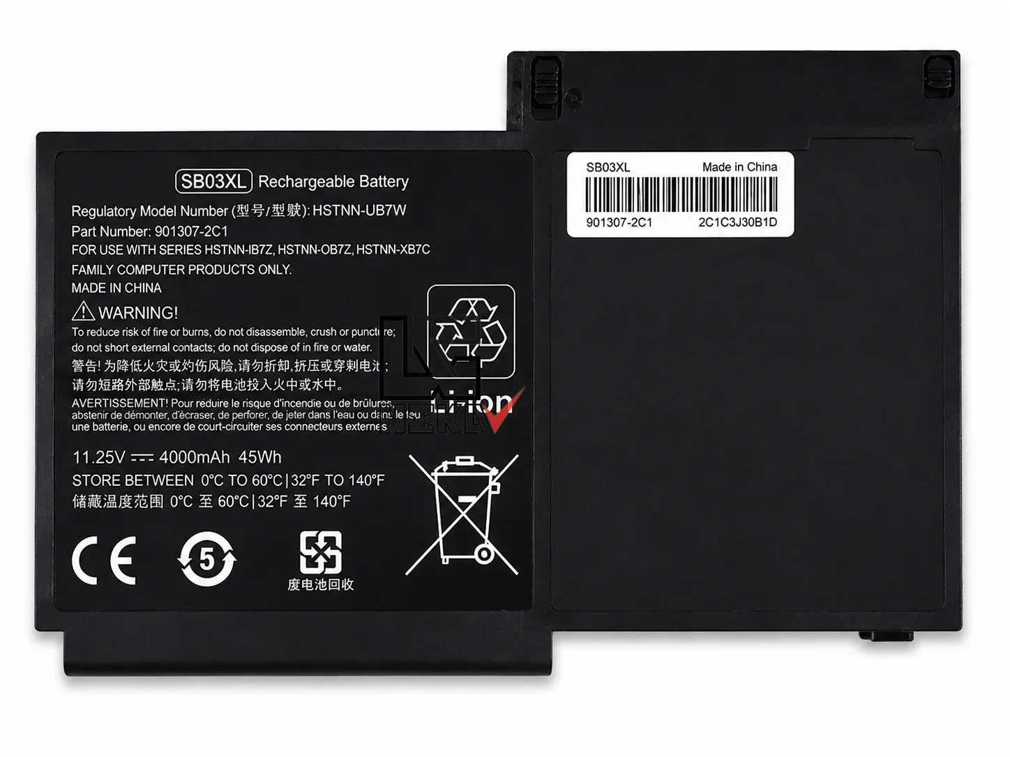باتری اورجینال لپ تاپ اچ پی HP EliteBook...