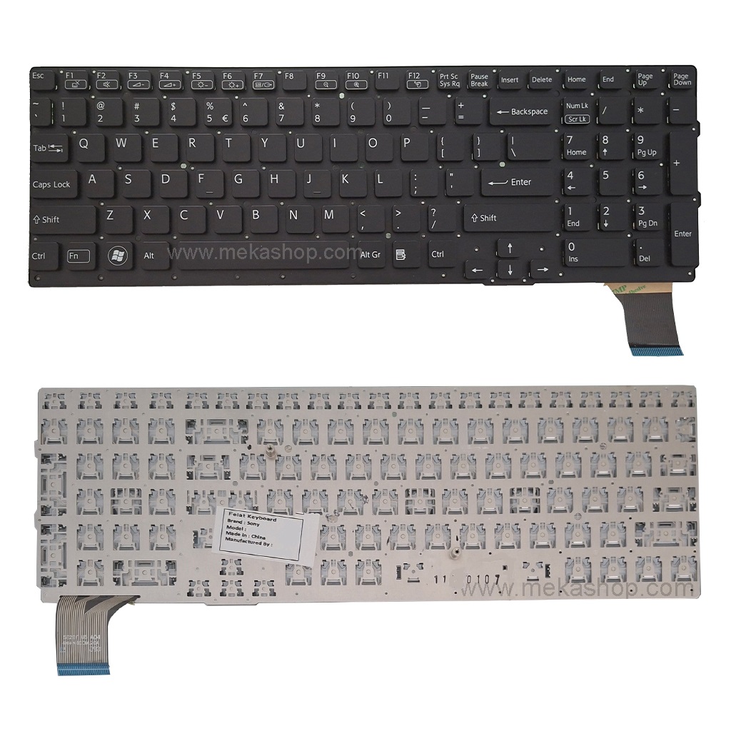 کیبورد لپ تاپ سونی Sony VPC SE مشکی