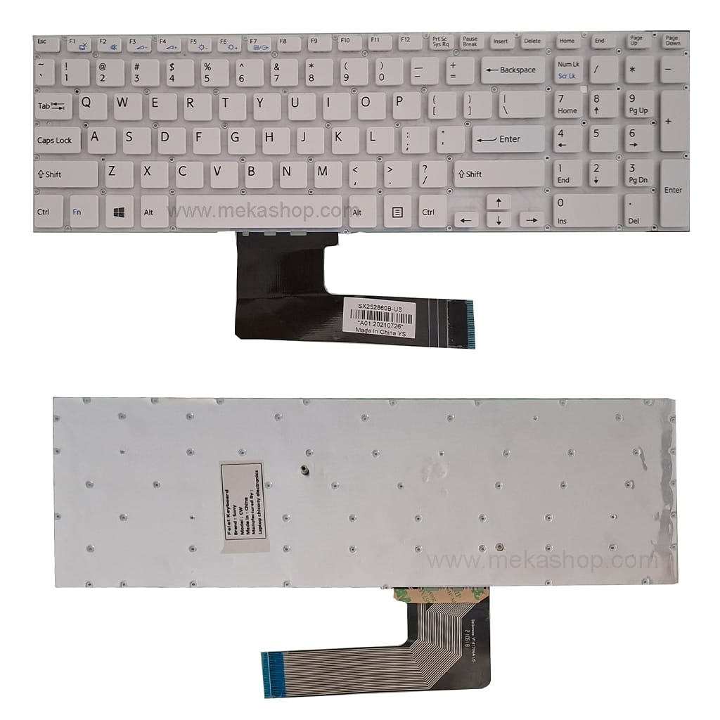 کیبورد لپ تاپ Sony Vaio SVF15 مشکی