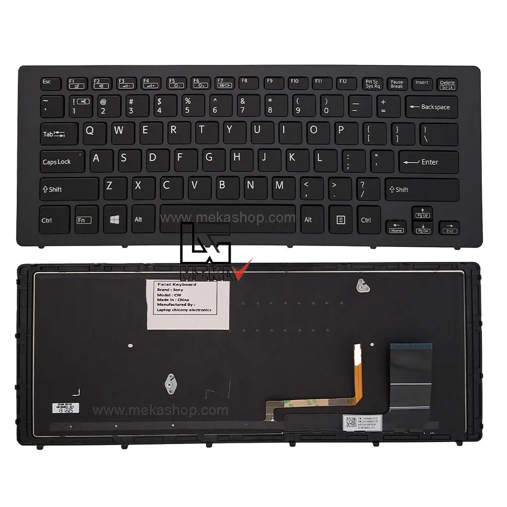 کیبورد لپ تاپ سونی Sony Vaio SVF15N با...