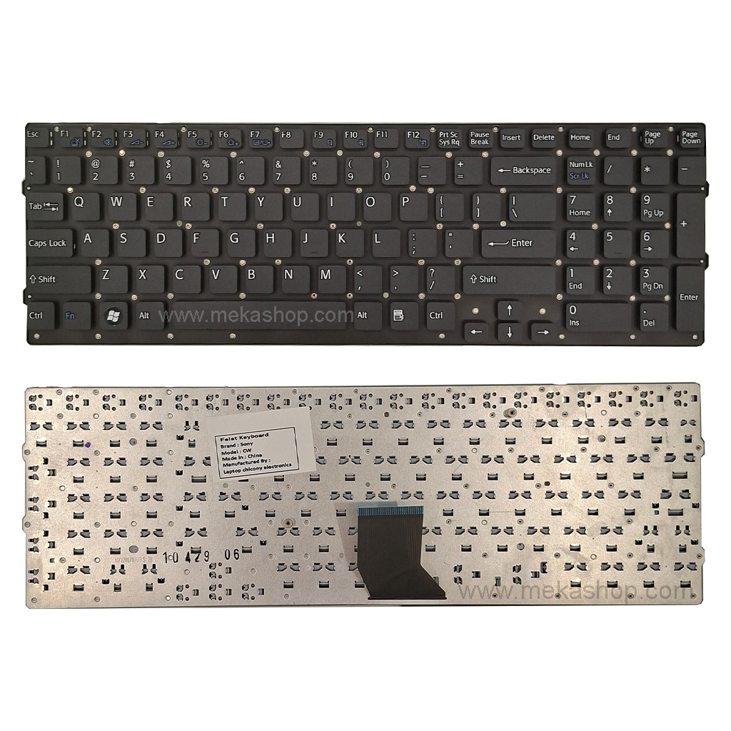 کیبورد لپ تاپ سونی Sony Vaio VPC-CB