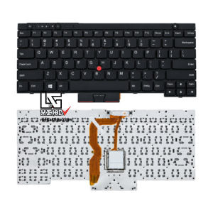 کیبورد لپ تاپ لنوو Lenovo IdeaPad 530S-14 Yoga 730-15IKB مشکی US Layout