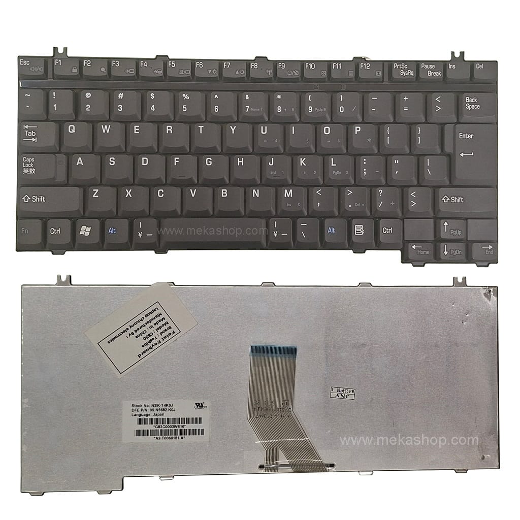 کیبورد لپ تاپ توشیبا Toshiba A10