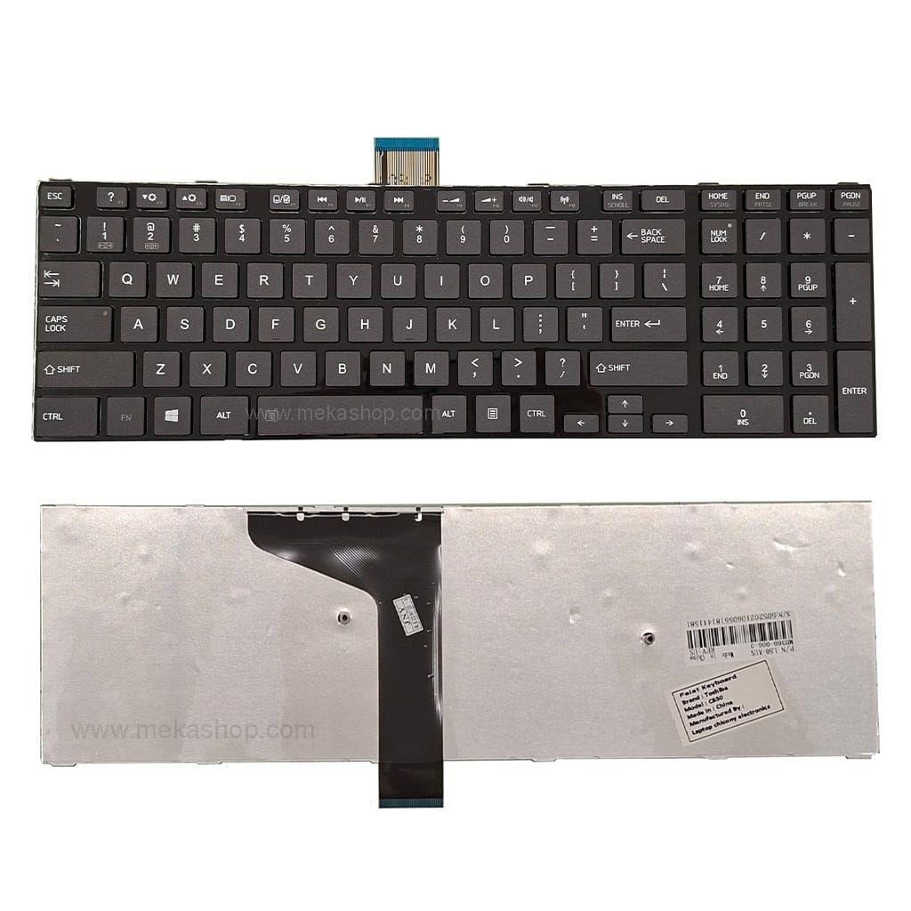 کیبورد لپ تاپ توشیبا Toshiba Satellite L55-A
