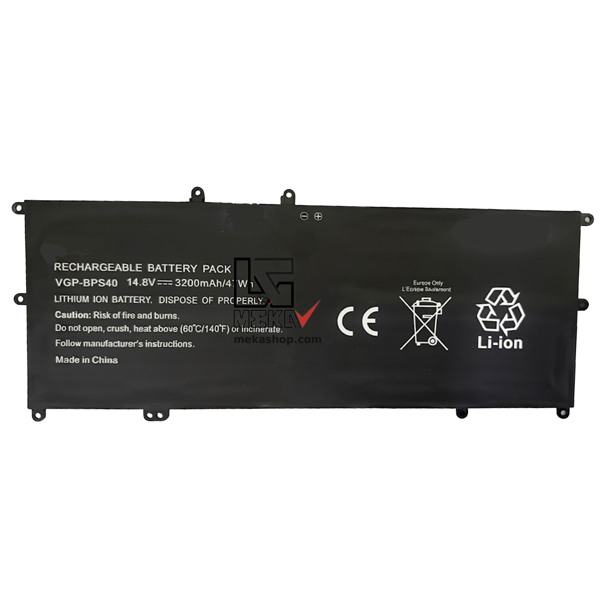 باتری لپ تاپ سونی Sony VAIO FIT 14A FIT 15A مدل VGP-BPS40