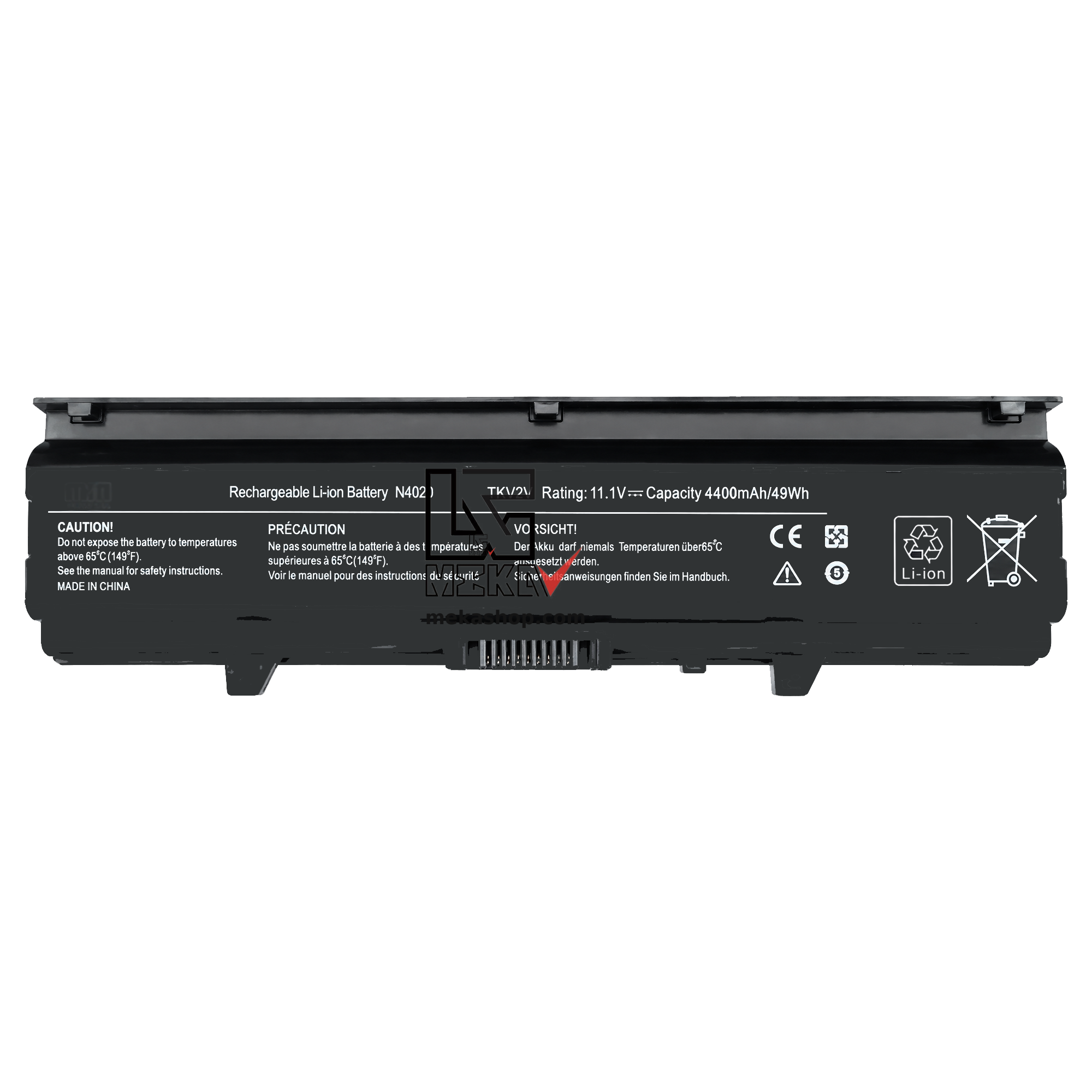 باتری لپ تاپ دل Dell Inspiron N4020 N4030 مدل TKV2V