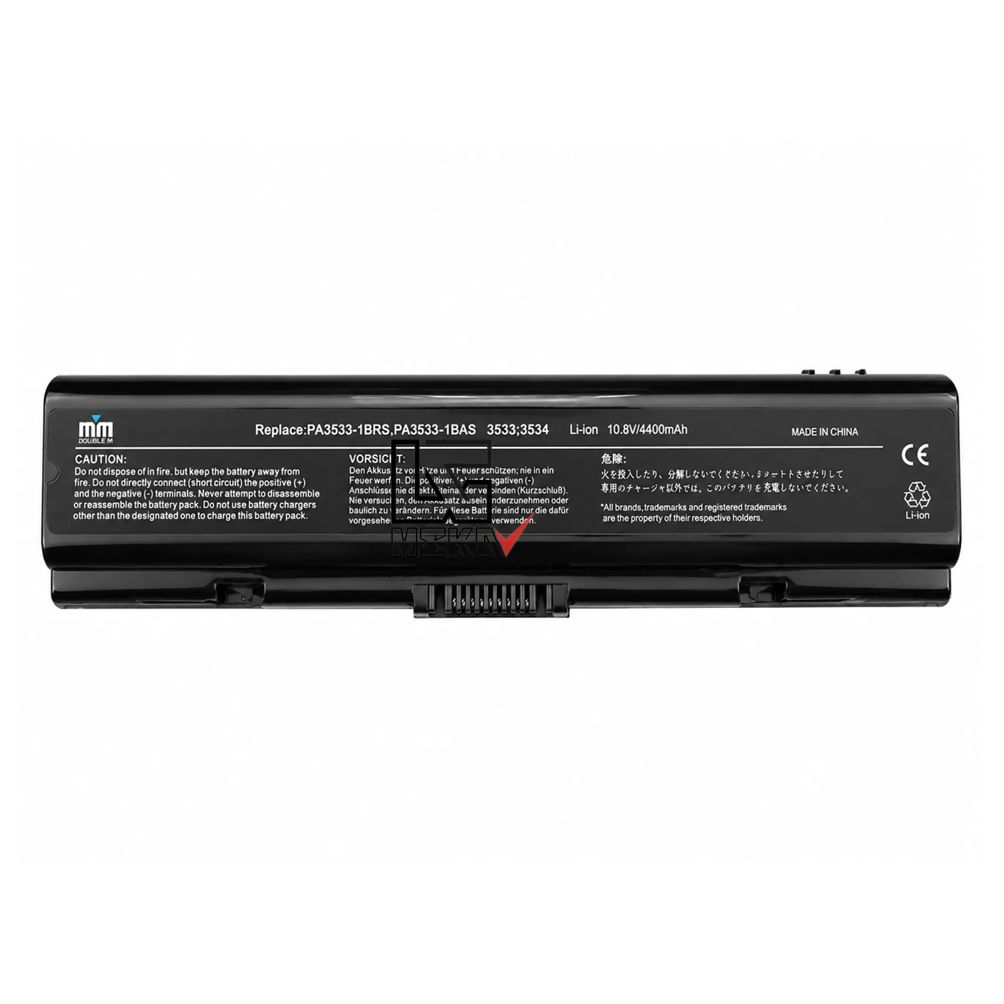 باتری لپ تاپ توشیبا Satellite PA3533-1BRS 10.8V 4400mAh