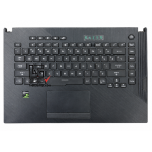 قاب دور کیبورد و کیبورد و تاچ پد ایسوس ASUS ROG Strix G531G مشکی کارکرده