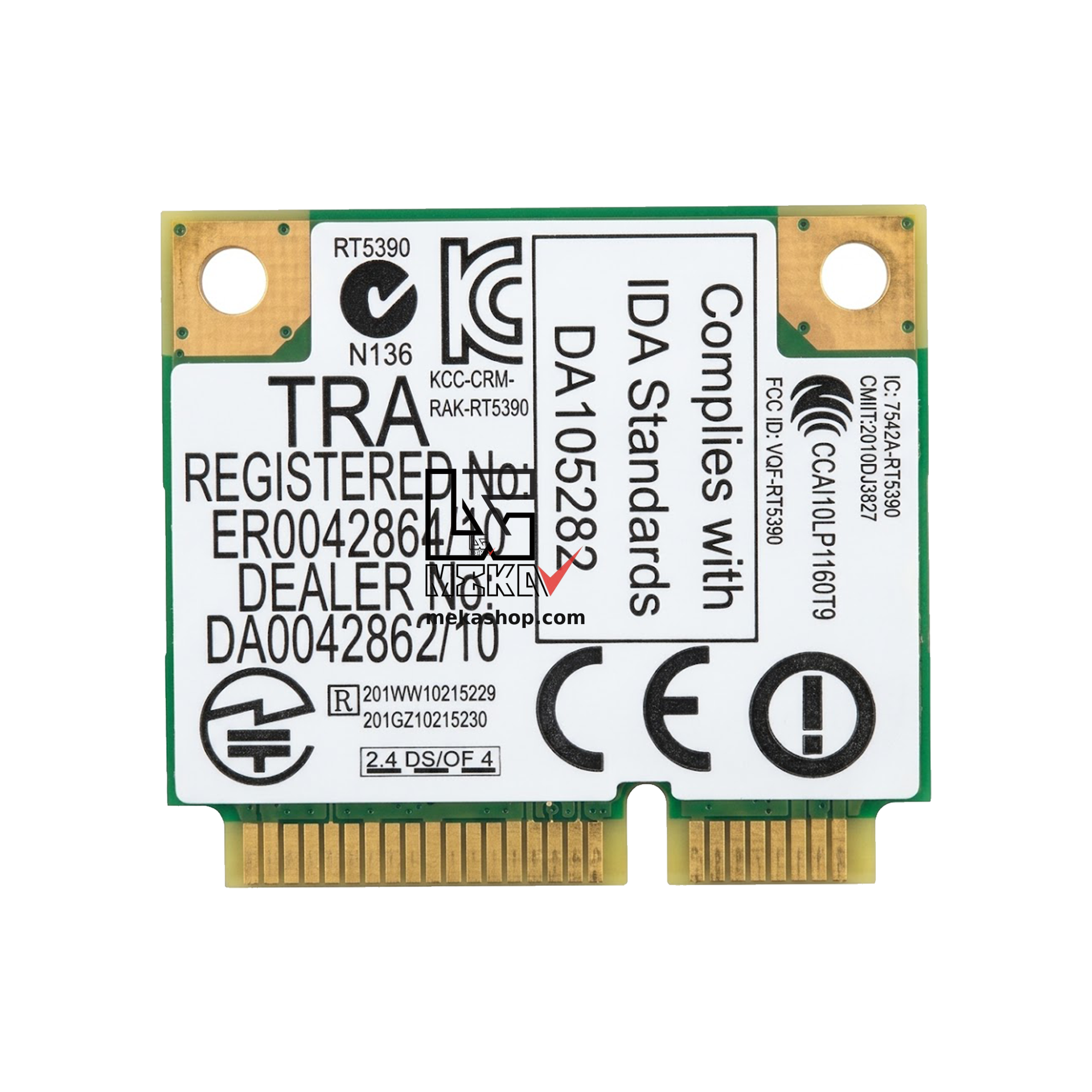 کارت شبکه وای فای ASUS Ralink RT5390 مدل T77H355.00 مناسب لپ تاپ ASUS X401A