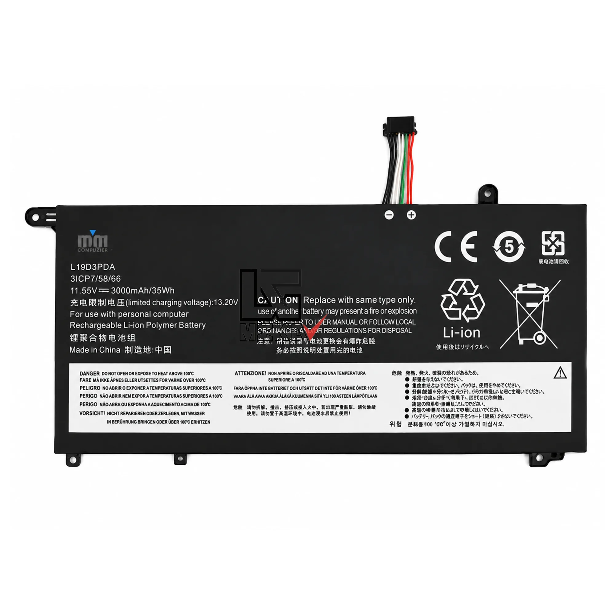 باتری لپ تاپ لنوو Lenovo ThinkBook 15 G2...