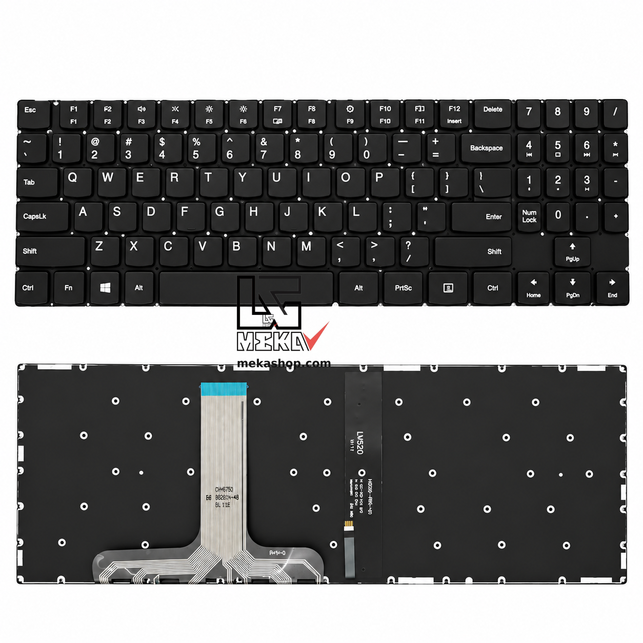 کیبورد لپ تاپ لنوو Lenovo Legion Y540 Y7000...