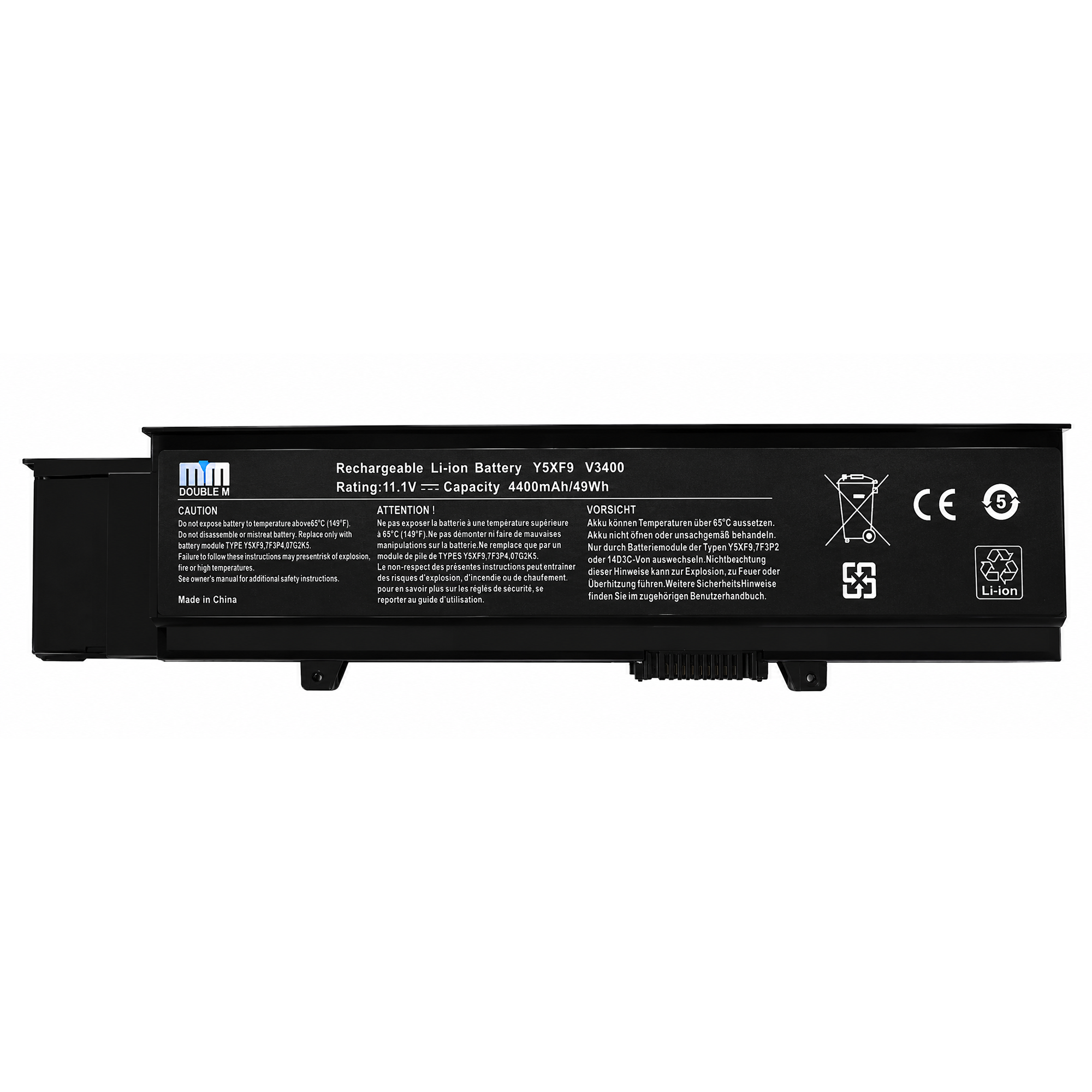 باتری لپ تاپ Dell Vostro 3400 / 3500 مدل Y5XF9