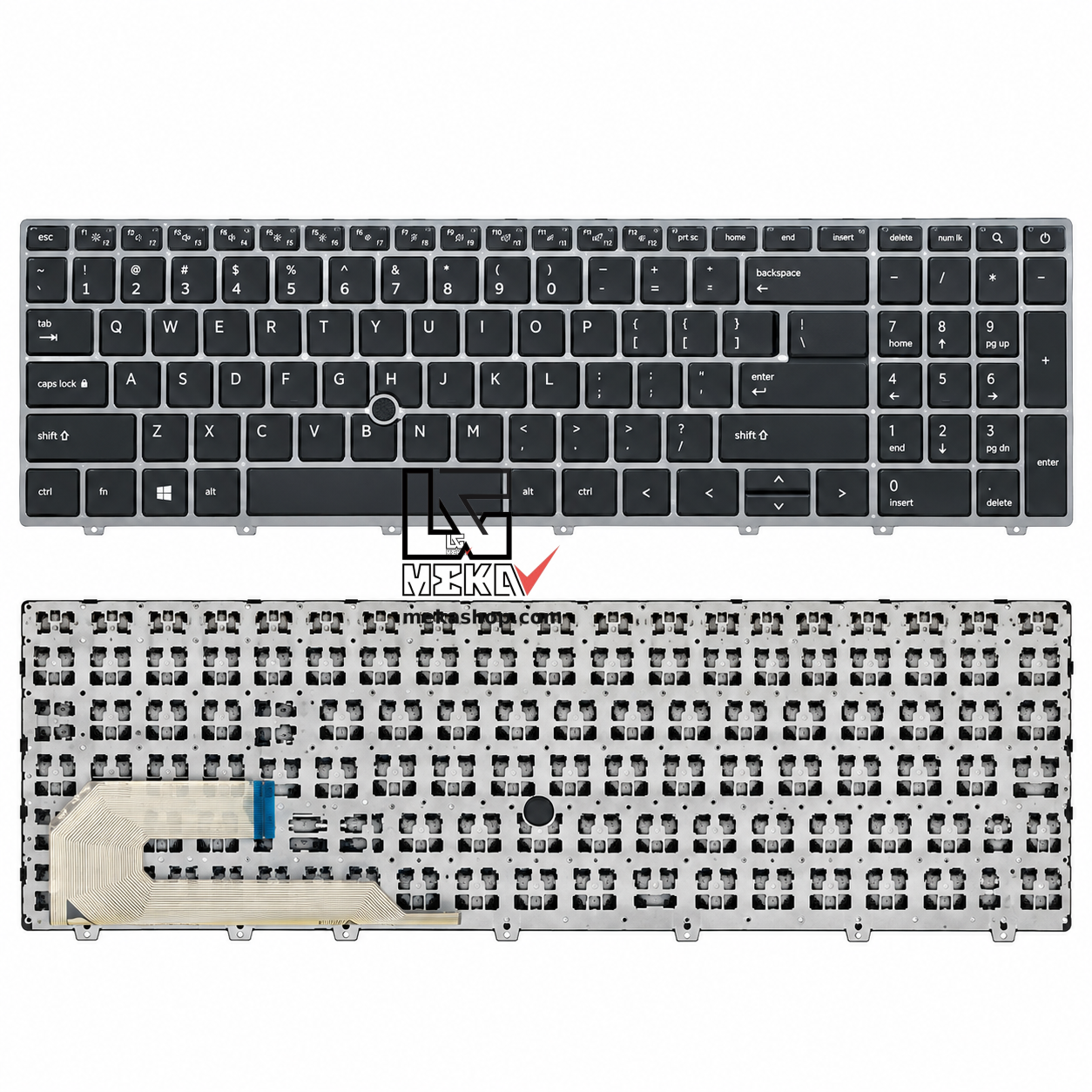 کیبورد جایگزین HP ZBook 15U G5 G6 / 15 G5 G6 / 17 G5 G6