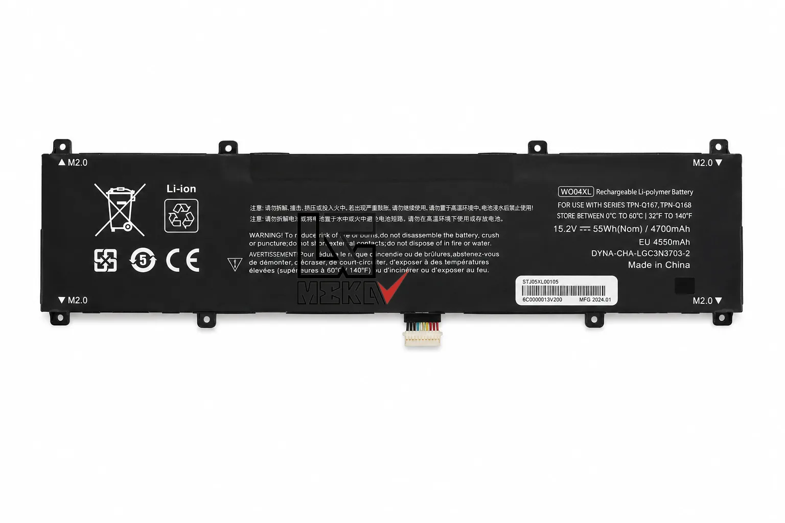 باتری لپ تاپ HP Victus 16-FA مدل WK04XL