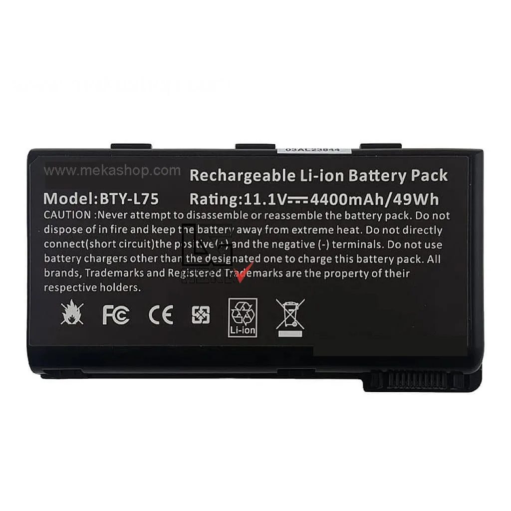 باتری لپ تاپ ام اس آی MSI CR620