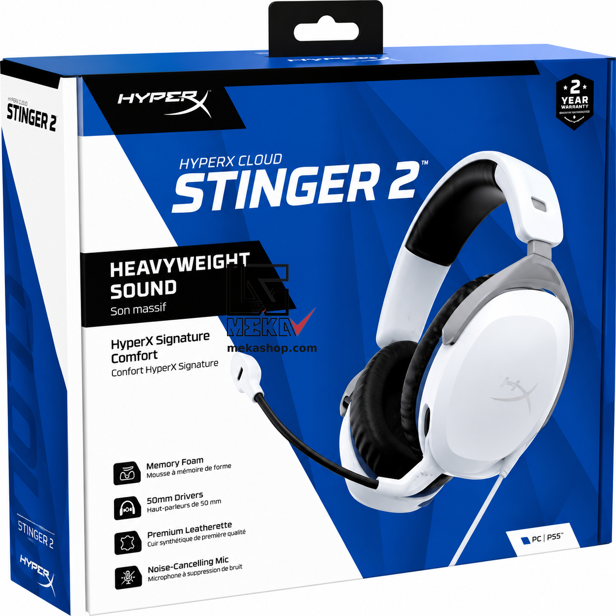 هدست گیمینگ بیسیم هایپرایکس مدل HyperX Cloud Stinger Core Wireless 7.1