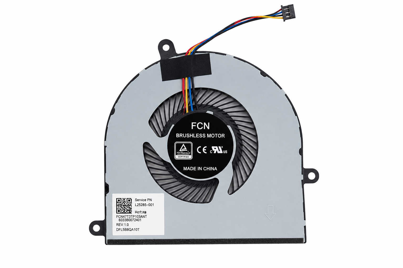 فن سی پی یو لپ تاپ اچ پی CPU Cooling Fan for HP 15-AY سه سیم