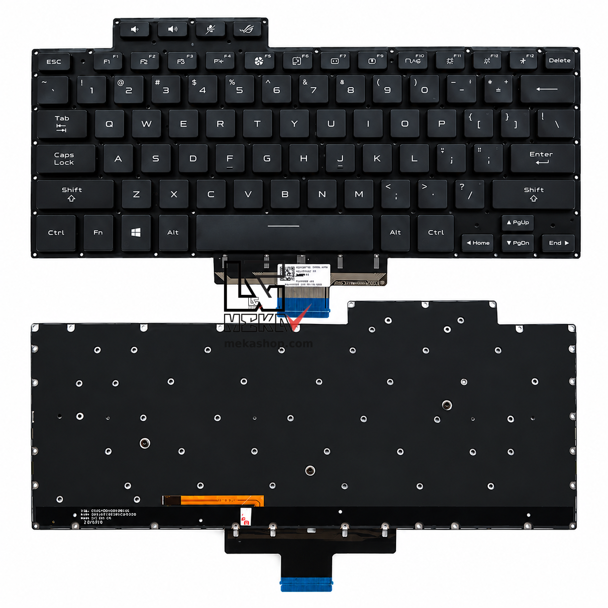 کیبورد لپ تاپ ASUS ROG Zephyrus M16 GU603Z بک لایت