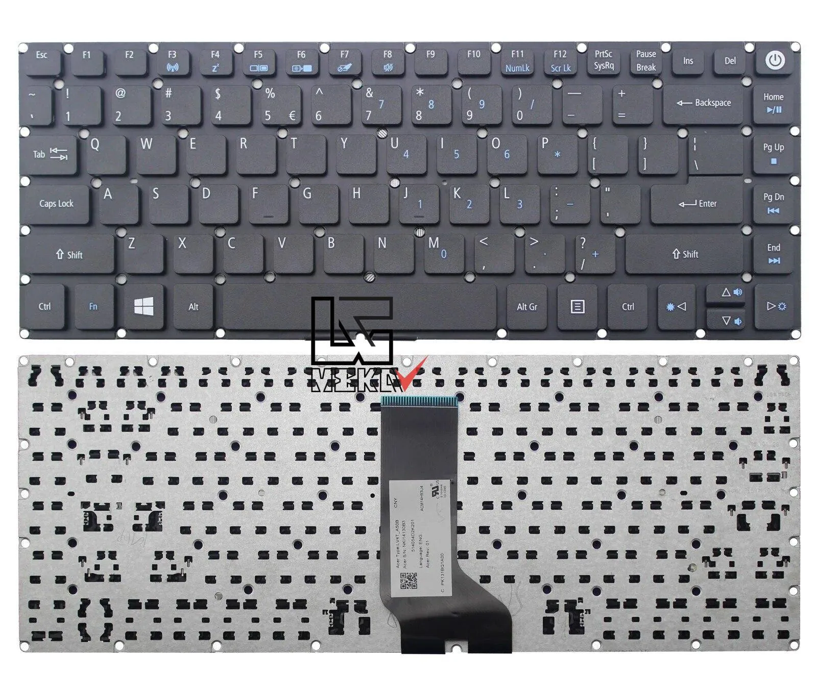کیبورد لپ تاپ ایسر Acer E5-475