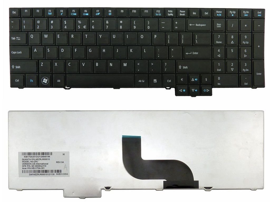 کیبورد لپ تاپ ایسر Acer TravelMate 5760