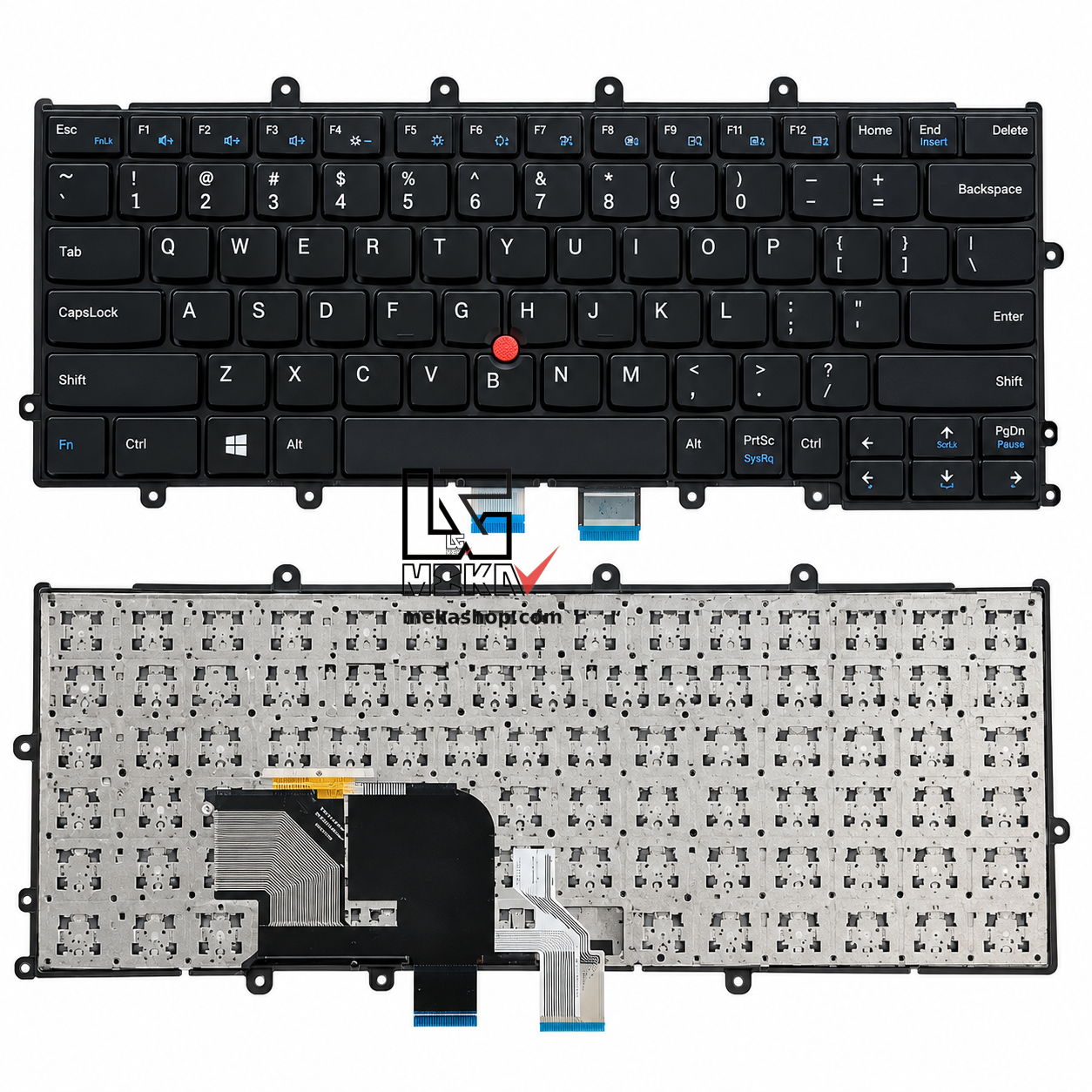 کیبورد لپ تاپ Lenovo ThinkPad X260 با پارت نامبر 04Y0900 و 04Y0938