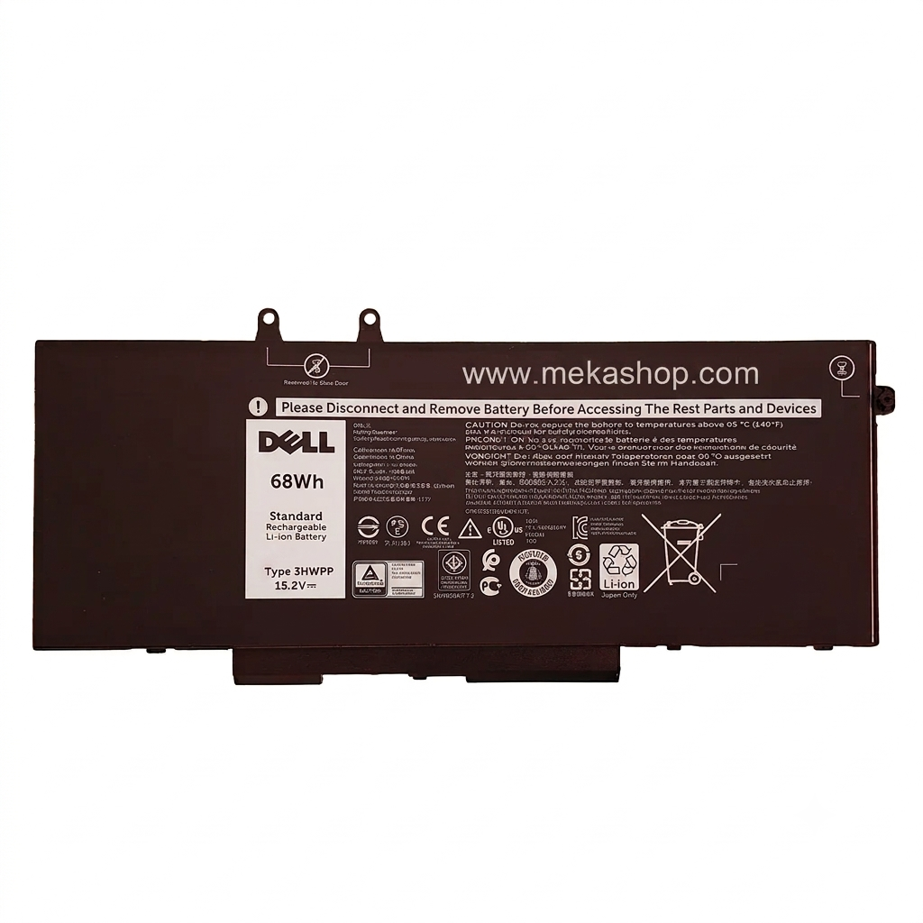 باتری اورجینال لپ تاپ دل Dell Latitude 5410...