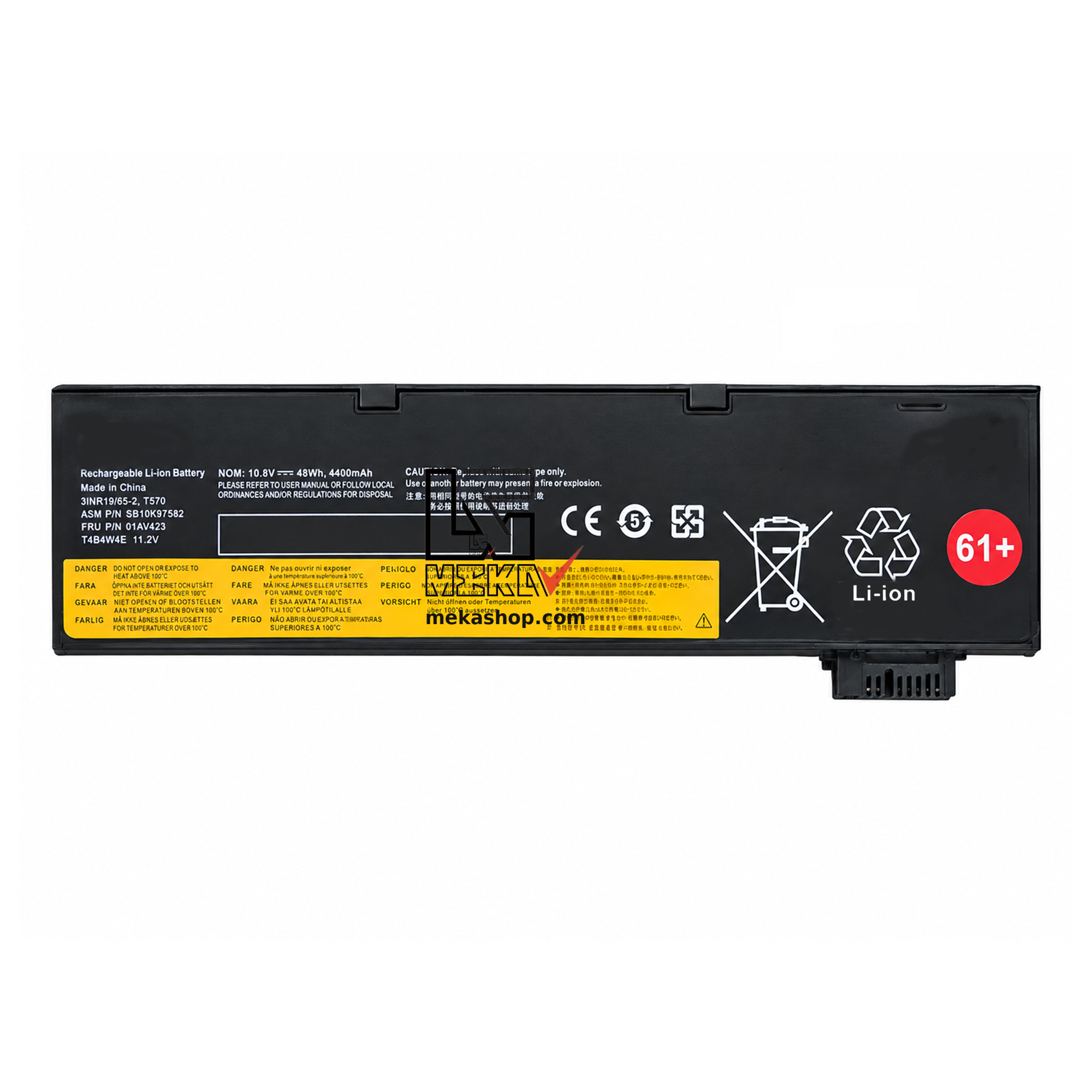 باتری LENOVO مدل 01AV425 مناسب لپ تاپ ThinkPad T580