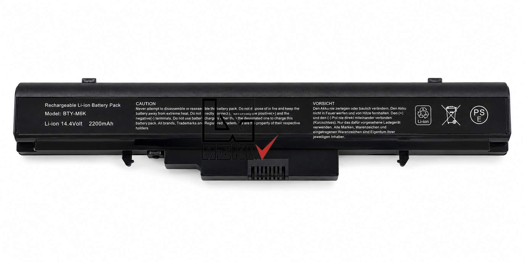 باتری لپ تاپ اچ پی HP COMPAQ 510 مدل HSTNN-C29C — تصویر ۲