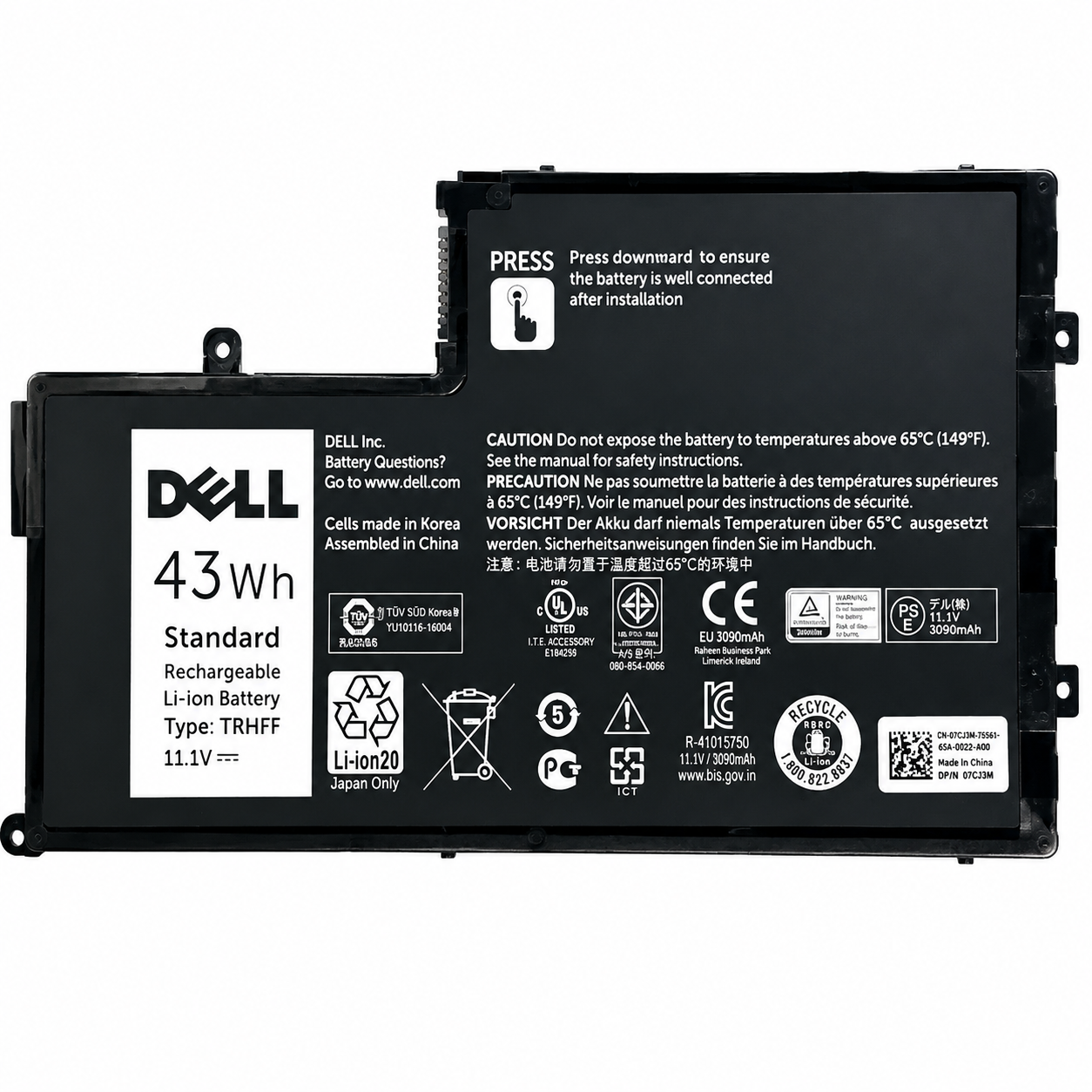 باتری لپ تاپ دل Dell Inspiron 14 5442...