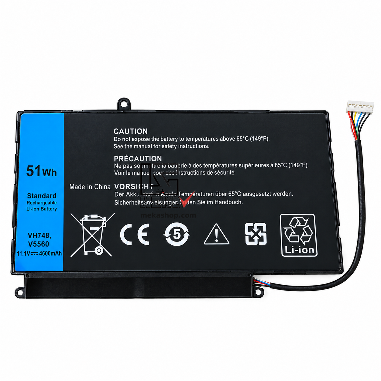 باتری لپ تاپ دل Dell Vostro V5560 مدل V5560-3S1P